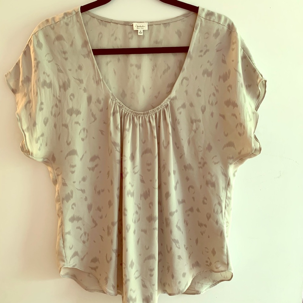 Babaton 100% silk top